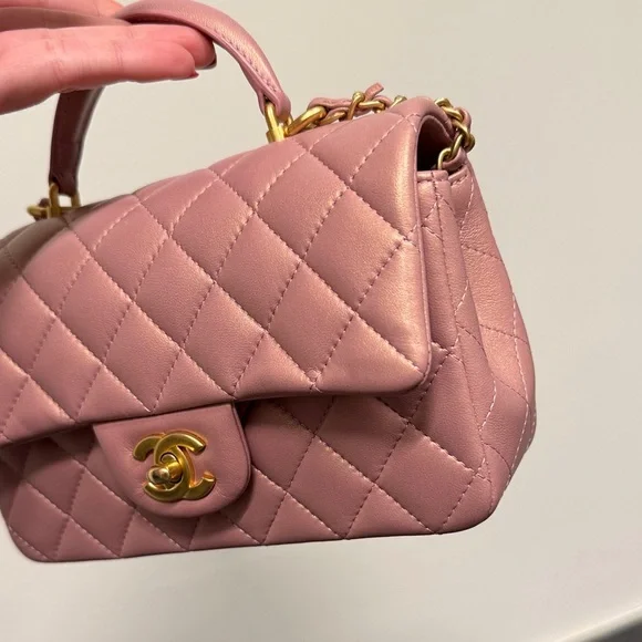 Chanel Mini Top Handle Bag - Picture 5 of 8
